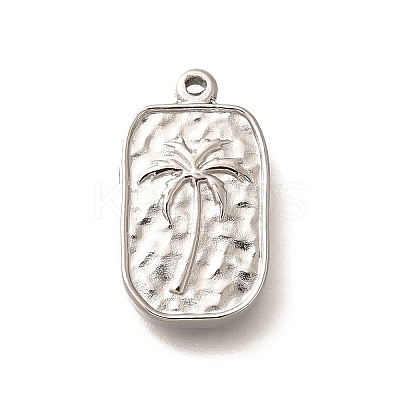 304 Stainless Steel Pendants STAS-D288-02P-1