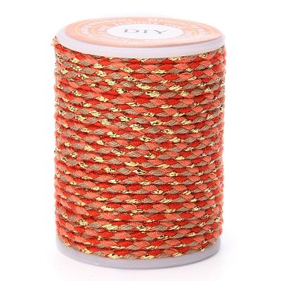4-Ply Polycotton Cord with Metallic Thread OCOR-Z003-D37-1