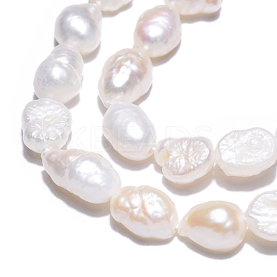 Natural Cultured Freshwater Pearl Beads Strands X-PEAR-N014-05K-1