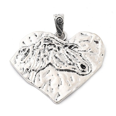 Tibetan Style Alloy Big Pendants PALLOY-D362-02AS-F-1