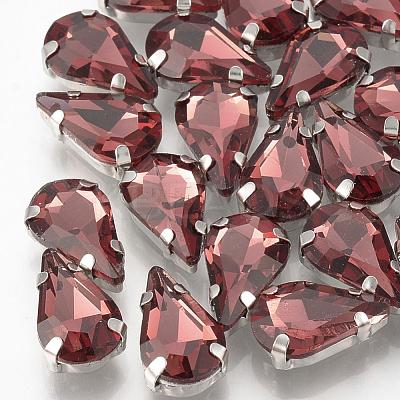 Sew on Rhinestone RGLA-T035-8x13mm-18-1