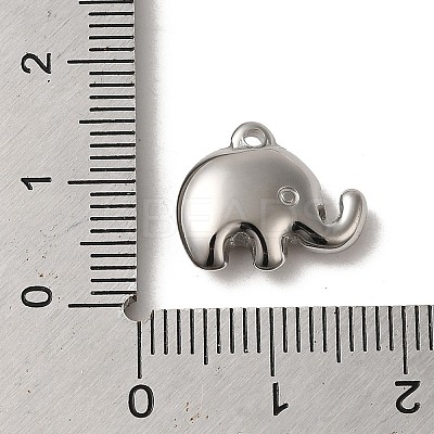Non-Tarnish 304 Stainless Steel Charms STAS-L022-308P-1