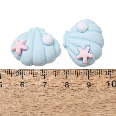 Opaque Resin Cabochons RE-CBA49A8-09-1