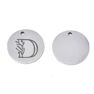 Non-Tarnish 304 Stainless Steel Charms STAS-T059-26P-D-1