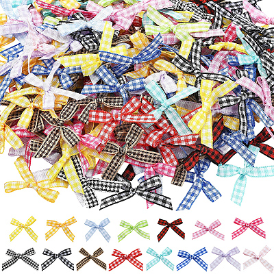 300Pcs 15 Colors Handmade Polyester Costume Accessories DIY-SP0004-98-1