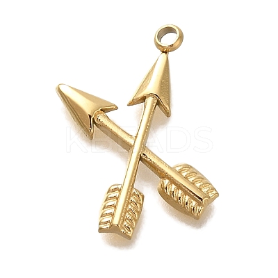 Ion Plating(IP) 304 Stainless Steel Pendants STAS-P371-025G-1