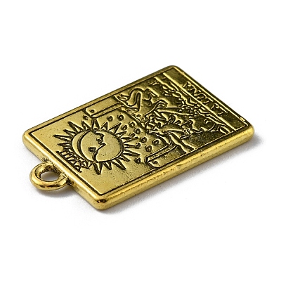 Zinc Alloy Pendants PALLOY-WH0105-05B-AG-1