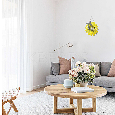 Wooden Pendant Decorations WOOD-CN0001-015-1