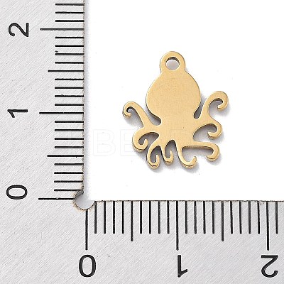 Ion Plating(IP) 201 Stainless Steel Charms STAS-A101-01B-05G-1