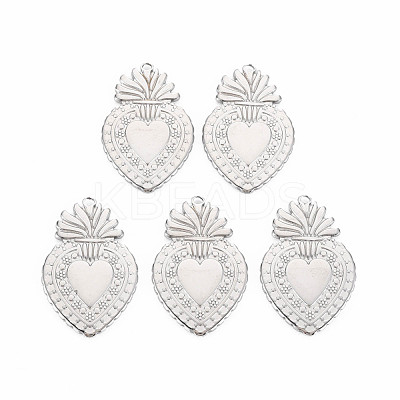 Non-Tarnish 201 Stainless Steel Pendants STAS-S119-150P-1