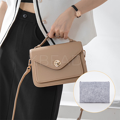 2Pcs 2 Style Wool Felt Bag Organizer Inserts FIND-WR0007-41C-1