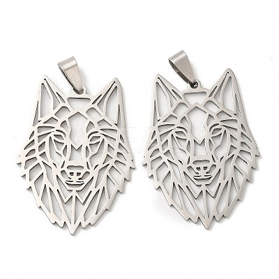 Non-Tarnish 201 Stainless Steel Pendants STAS-Q245-01P-1