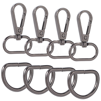 10Pcs Zinc Alloy Swivel Clasps DIY-SP0004-19B-1