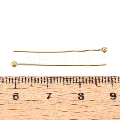 304 Stainless Steel Head Pins STAS-T065-30mm-20G-1