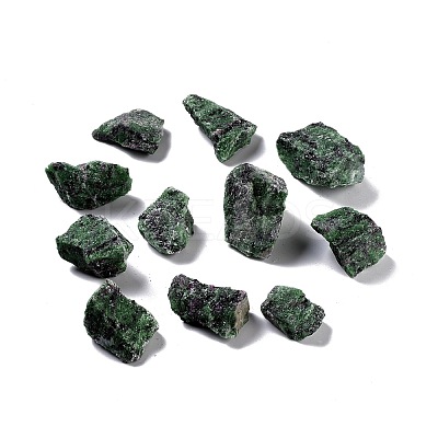 Rough Raw Natural Ruby in Zoisite Beads G-K314-07-1
