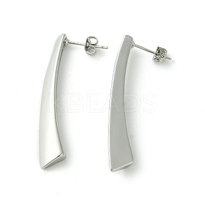 Brass Stud Earring EJEW-C072-04P-1