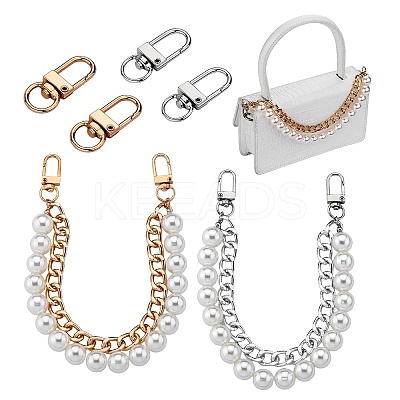 DIY Imitation Pearl Bag Strap Making Kits DIY-SZ0008-93-1
