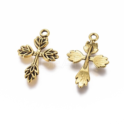 Tibetan Style Alloy Gothic Pendants LS-GLF0175Y-1