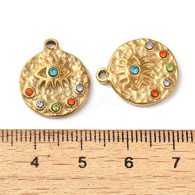 Ion Plating(IP) 304 Stainless Steel Pendants STAS-I306-07A-G-1