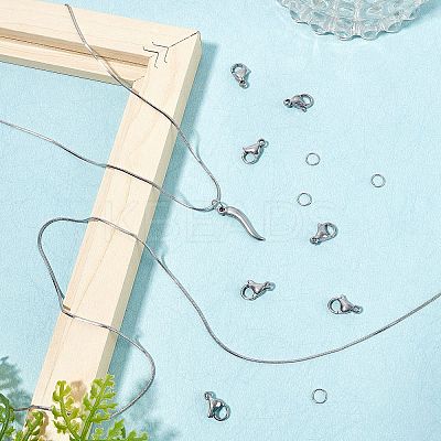 DIY Necklace Making Kits STAS-UN0005-37-1