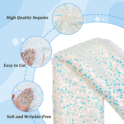 Polyester & PET Gauze Fabric DIY-WH20001-74E-1