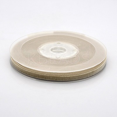Polyester Velvet Ribbon for Gift Packing and Festival Decoration SRIB-M001-4mm-836-1