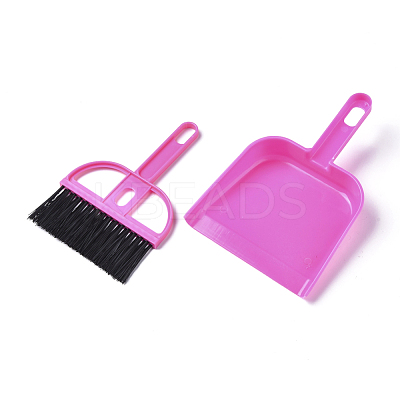 Mini Broom Brush and Dustpan Set TOOL-WH0121-37A-1