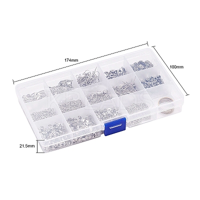 Metal Jewelry Findings Sets DIY-YW0001-23P-1