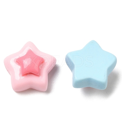 Cartoon Opaque Resin Cabochons RESI-C039-01M-1