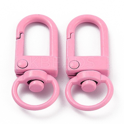 Zinc Alloy Baking Paint Swivel Snap Hooks Clasps PALLOY-H194-A07-1