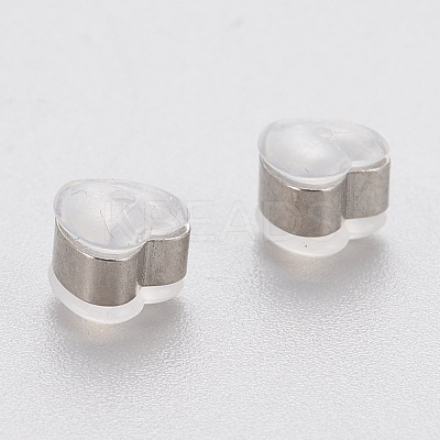 Eco-Friendly Plastic Ear Nuts STAS-K203-04B-1