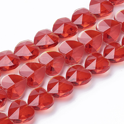 Transparent Glass Beads GLAA-Q066-14mm-A06-1