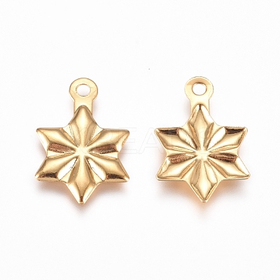 Ion Plating(IP) 304 Stainless Steel Pendants X-STAS-D233-11G-1