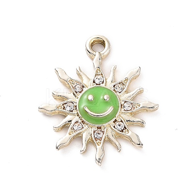 Alloy Enamel Pendants LS-ENAM-P245-01G-04-1