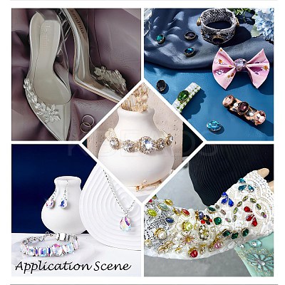 Sew on Rhinestone RGLA-P031-B01-M02-1