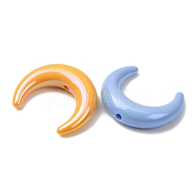 UV Plating Opaque Acrylic Beads AC-CBA10E3-01-1