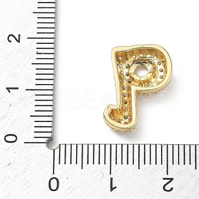 Brass Micro Pave Cubic Zirconia Pendants KK-A300-02G-Q-1