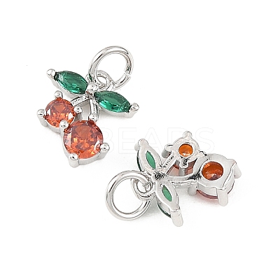 SHEGRACE Brass & Cubic Zirconia Charms XGRQ1R061-360P-1