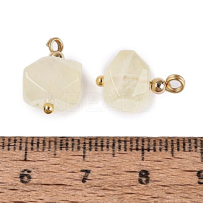 Heated Natural Lemon Quartz Pendants GG-N004-03G-02-1