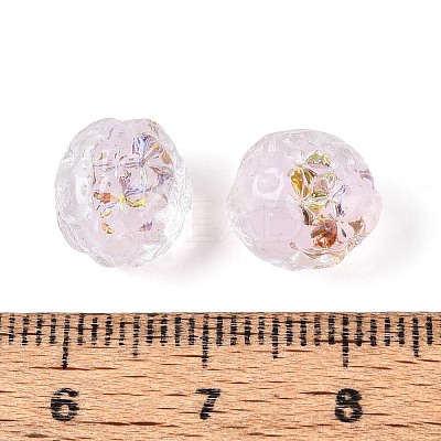 Handmade Foil Glass Beads FOIL-N029-10F-1