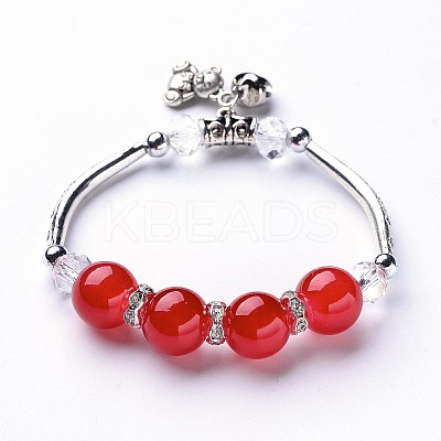 Alloy Charm Bracelets BJEW-L572-06A-1