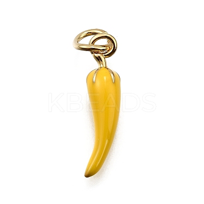 Brass Enamel Pendants LS-KK-Z100-10G-02-1