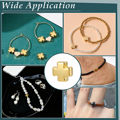 120Pcs Alloy Beads FIND-PH0027-13G-1