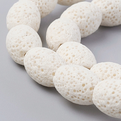 Natural Lava Rock Beads Strands G-F671-03A-01-1