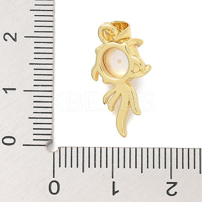 Rack Plating Brass Pendants KK-K293-24K-G-1