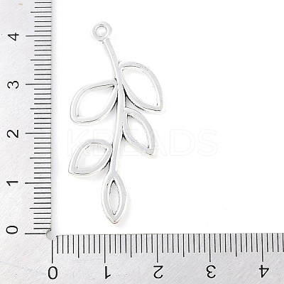 Tibetan Style Alloy Branch Pendants TIBEP-Q043-317-RS-1