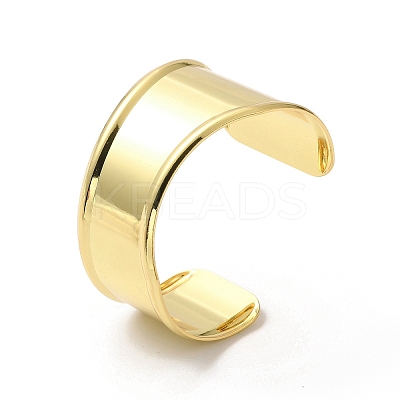 Rack Plating Brass Cuff Bangles LS-BJEW-A137-02G-1