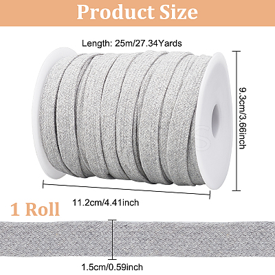 25M Flat Cotton Hollow Cord OCOR-BC0005-19B-1