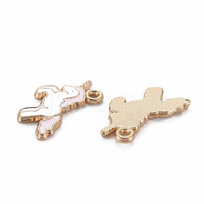Alloy Enamel Pendants ENAM-S126-095-NR-1