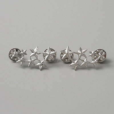 Alloy Star Brooch JEWB-WH0026-29P-1